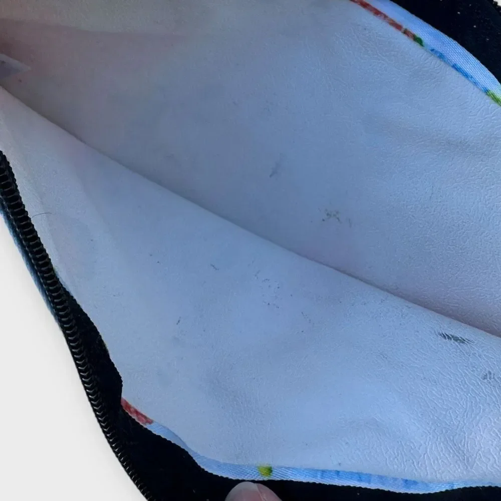 Butterfly print zipper pouch